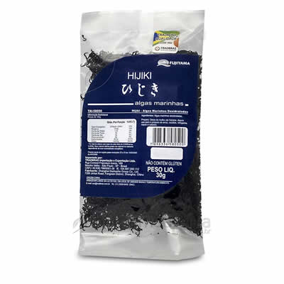 Alga Marinha Hijiki Fujiyama 30g.