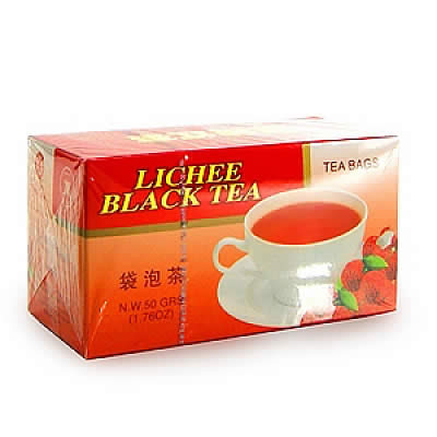 Chá Preto Sabor Lichia Fujian 25 Sachês