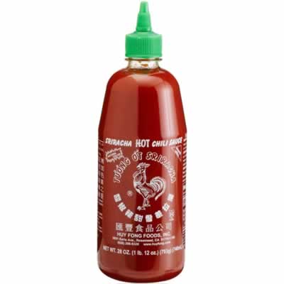 Molho de Pimenta Sriracha Hot Chili Sauce - Huy Fong Foods 435ml