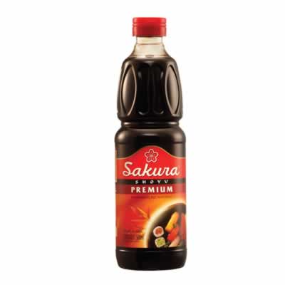 Molho de Soja Shoyu Premium - Sakura 500 Ml