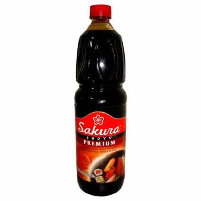 Molho de Soja Shoyu Premium - Sakura 1l