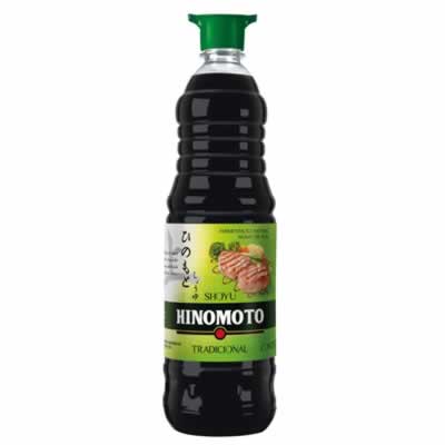 Molho de Soja Shoyu Tradicional Hinomoto 1l